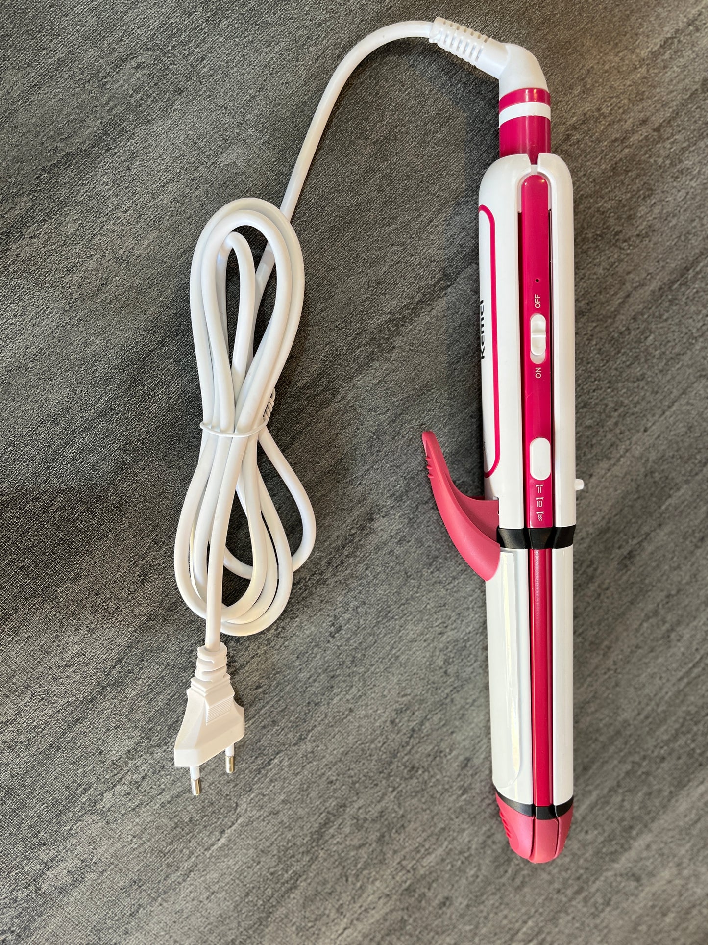 Kemei KM-1291 3-in-1 Hair Straightener