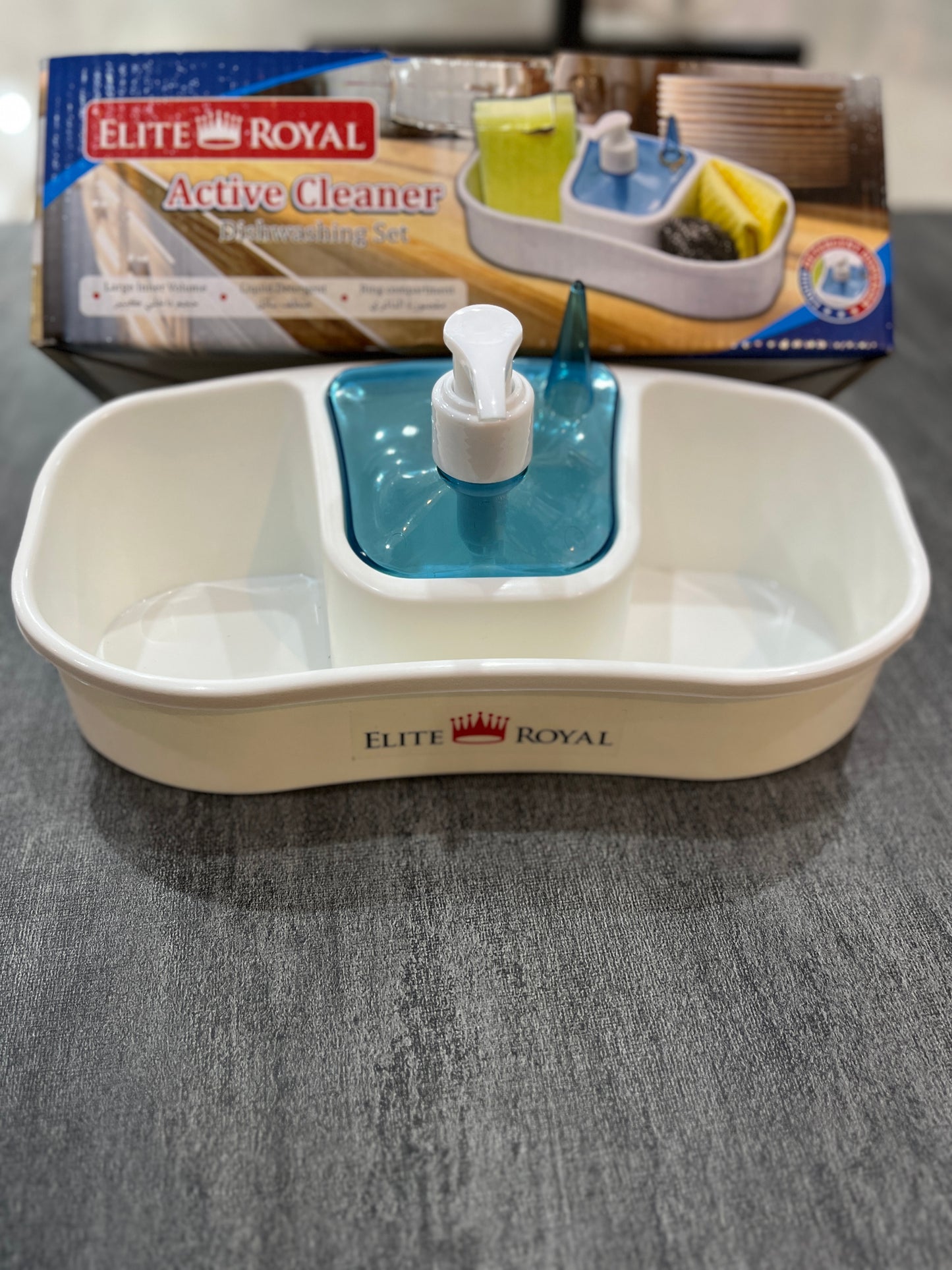 Elite Royal Active Cleaner Dishwashing Set - Powerful, Eco-Friendly & Long-Lasting