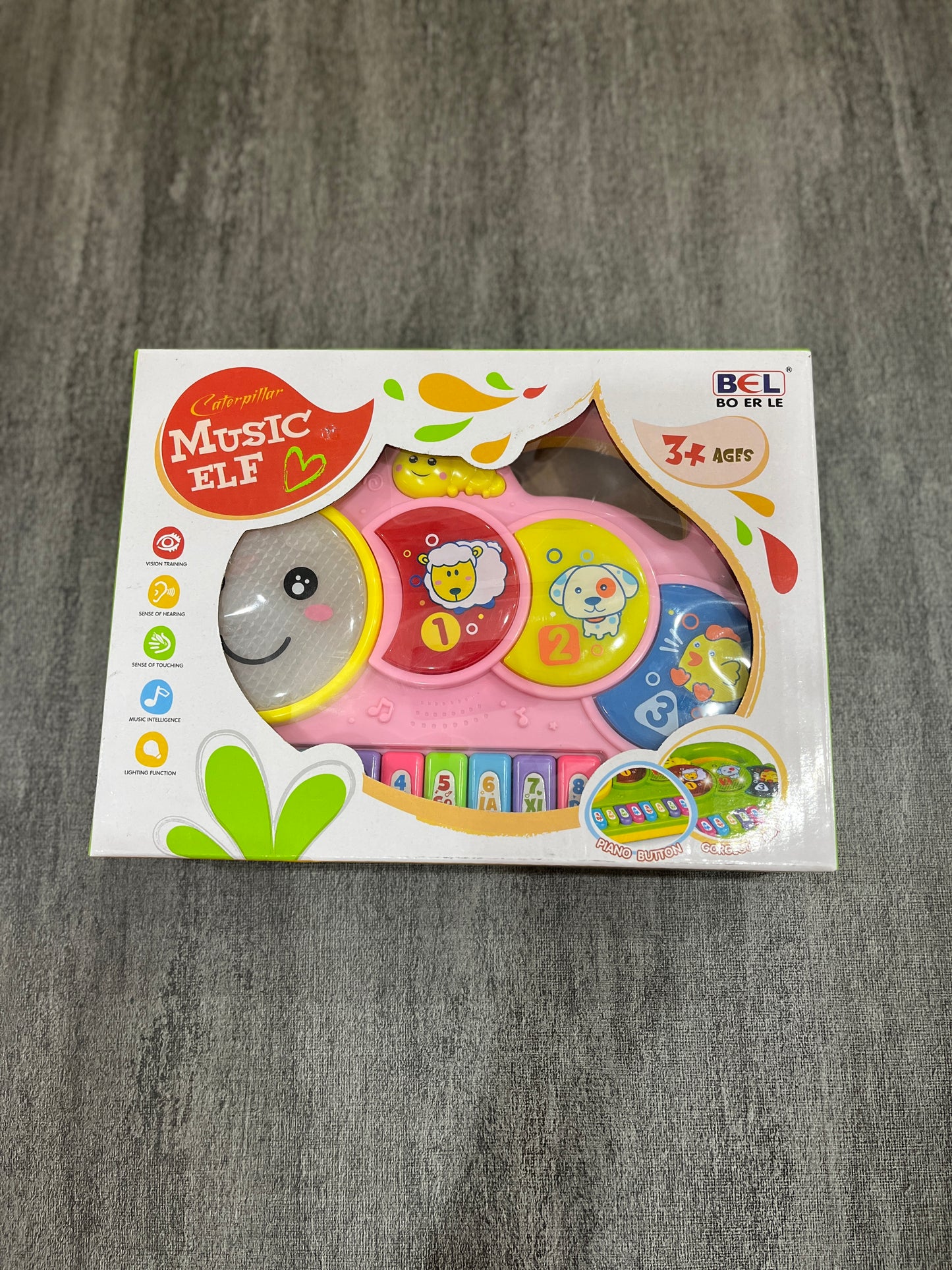 Caterpillar Music Elf Music Instrument Musical Piano Toy For Children