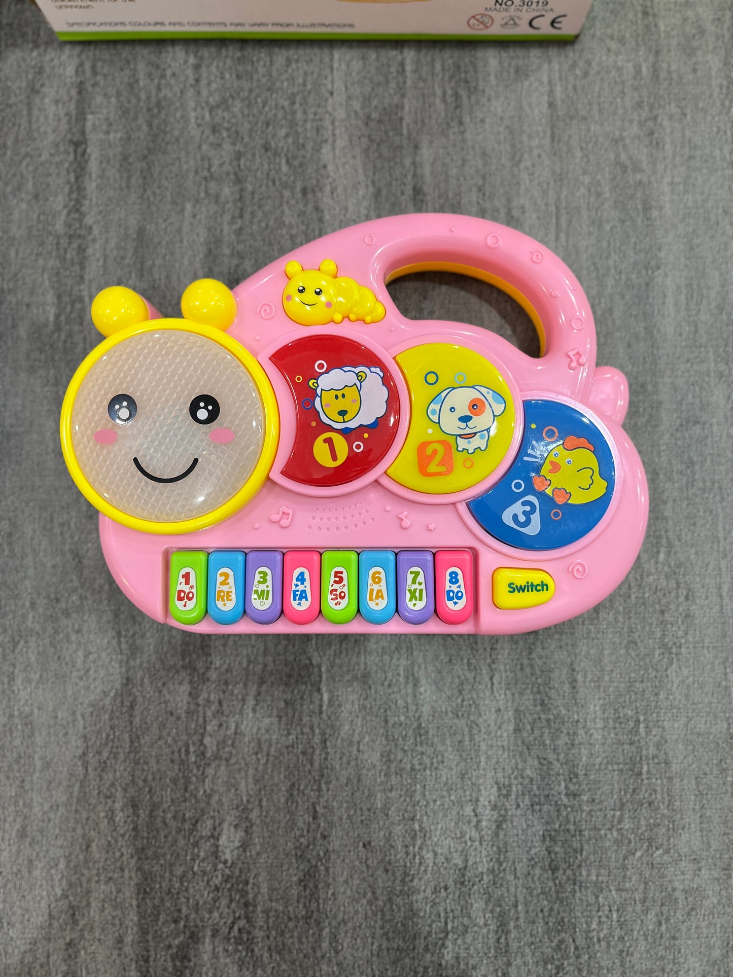 Caterpillar Music Elf Music Instrument Musical Piano Toy For Children