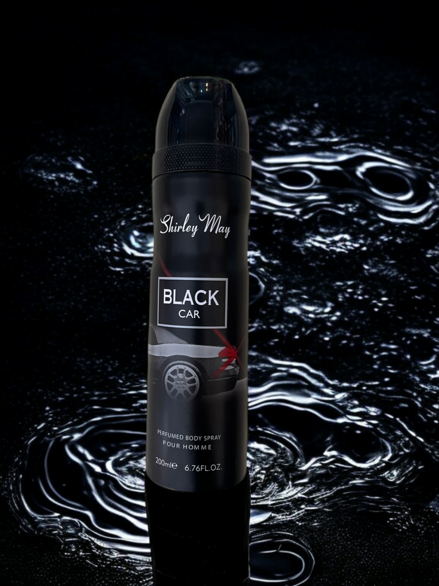 Shirley May BLACK CAR PERFUMED BODY SPRAY POUR HOMME 200ml