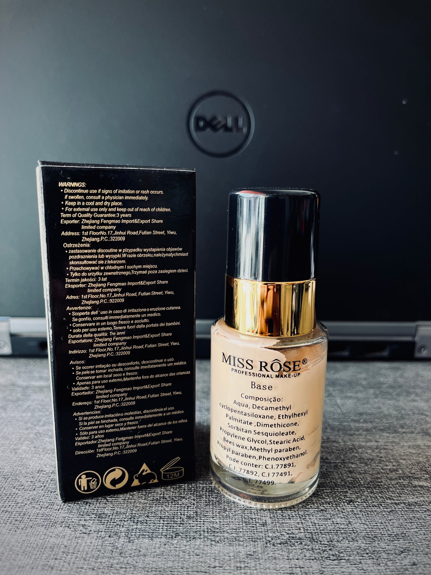 Miss Rose Purely Natural Foundation